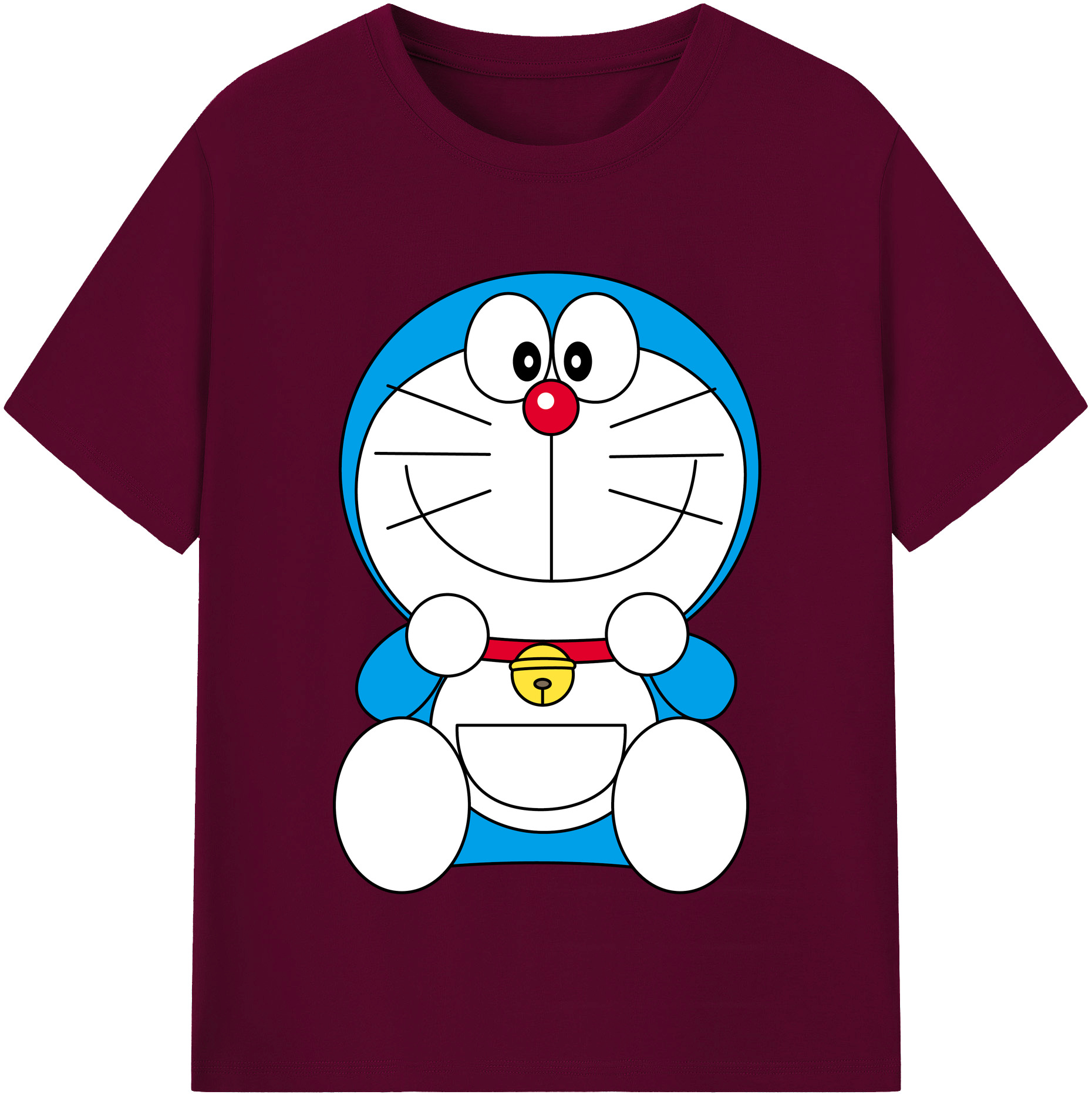 （画像用） ドラえもん Doraemon レディースカジュアルプリントTシャツ（綿100％）